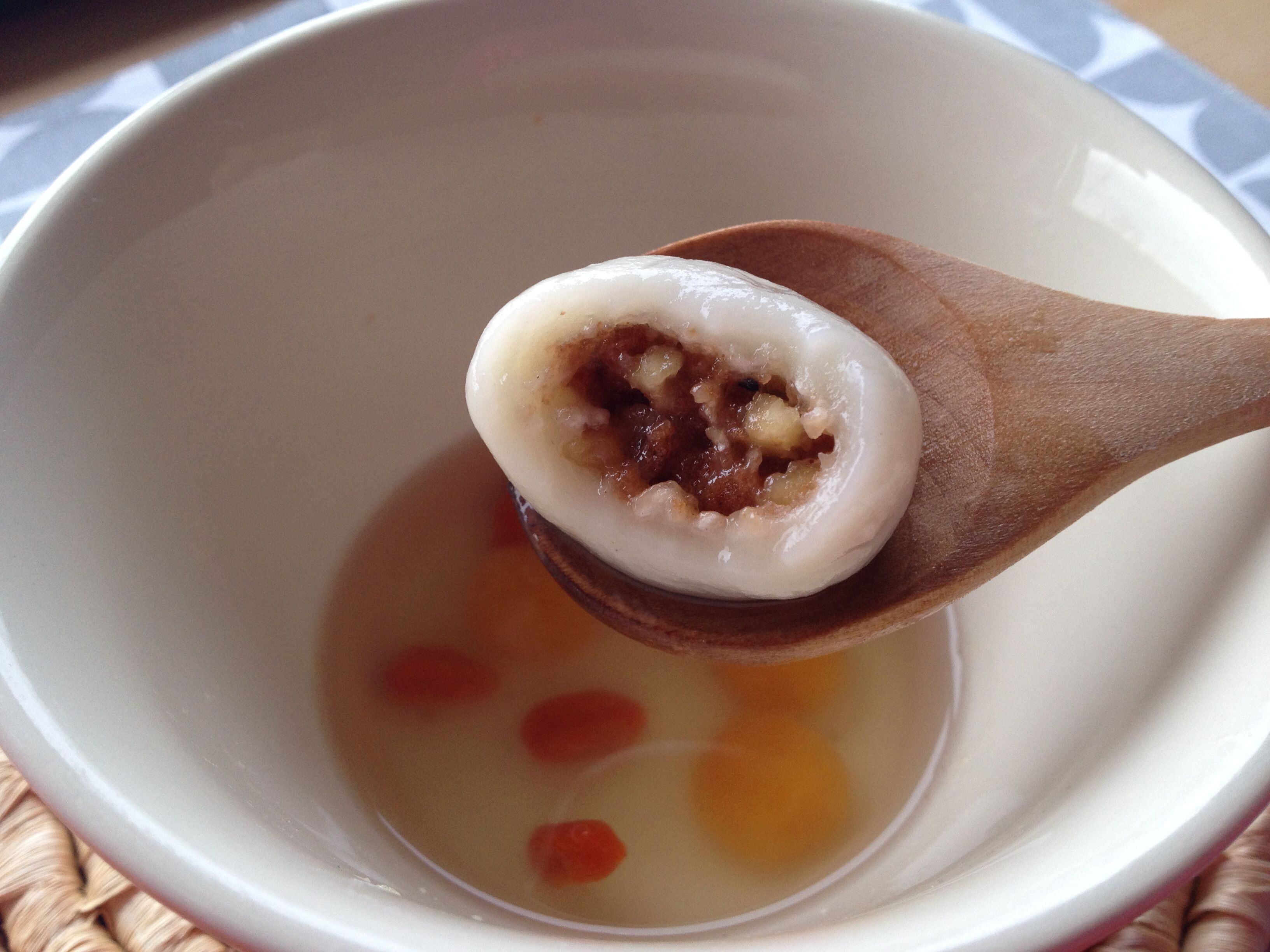 山楂馅汤圆
