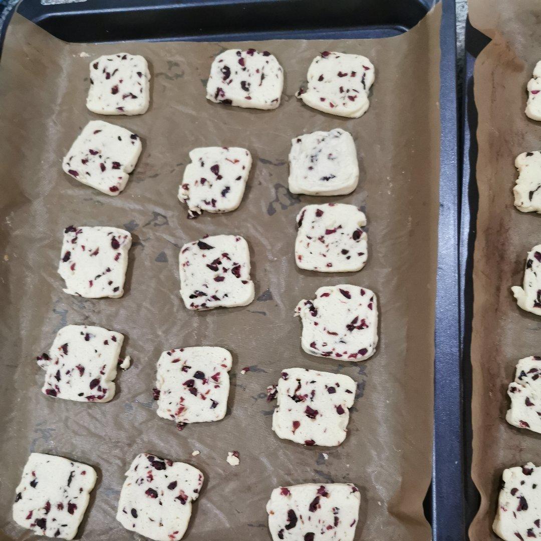 低糖少油版蔓越莓饼干