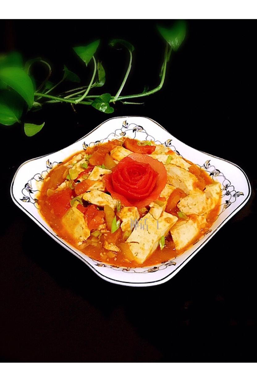 西红柿炒豆腐
