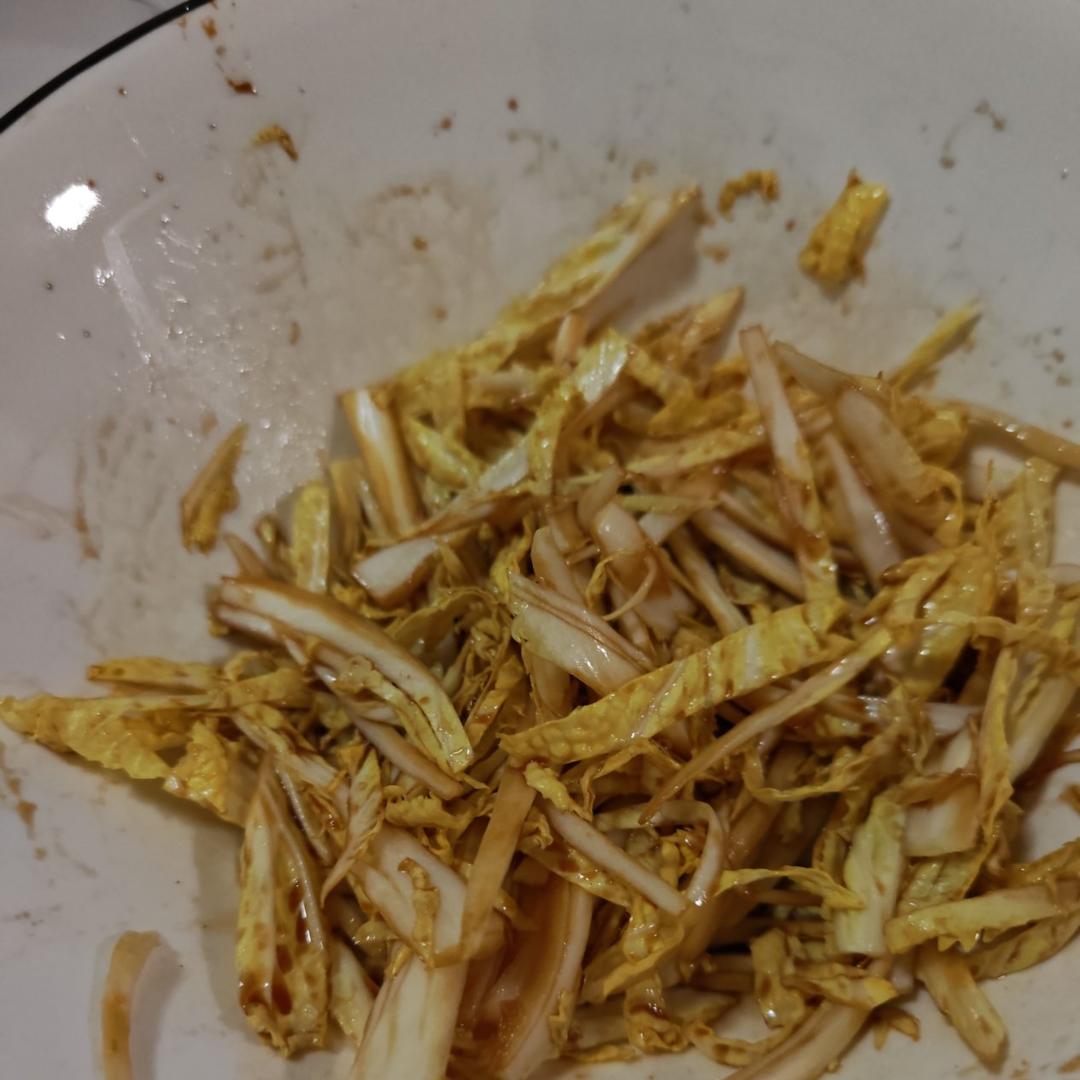 凉拌白菜丝
