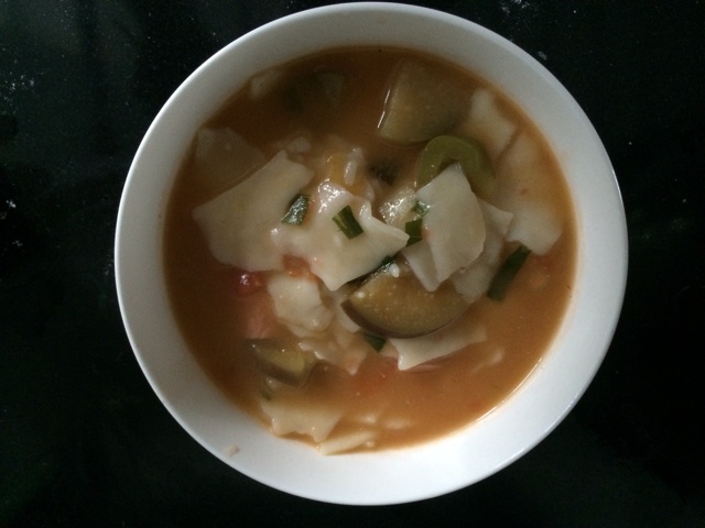 茄子炒西红柿