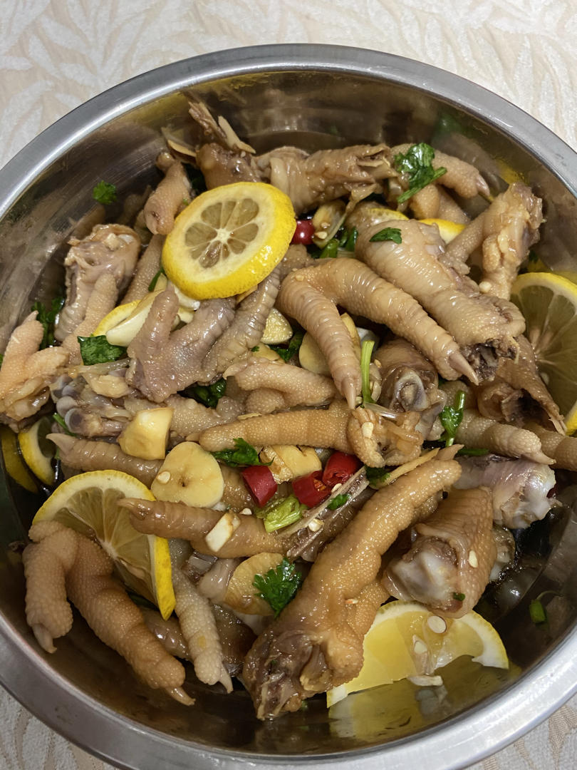 超好吃的🍋酸辣凤爪