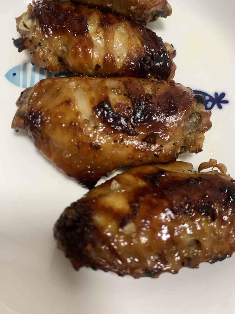 蒜香烤鸡翅｜又香又嫩