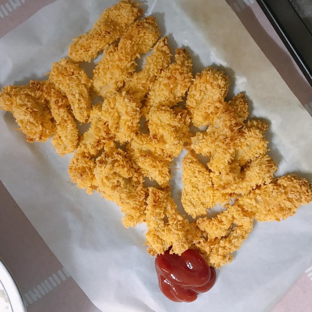 无油健康香酥鸡柳