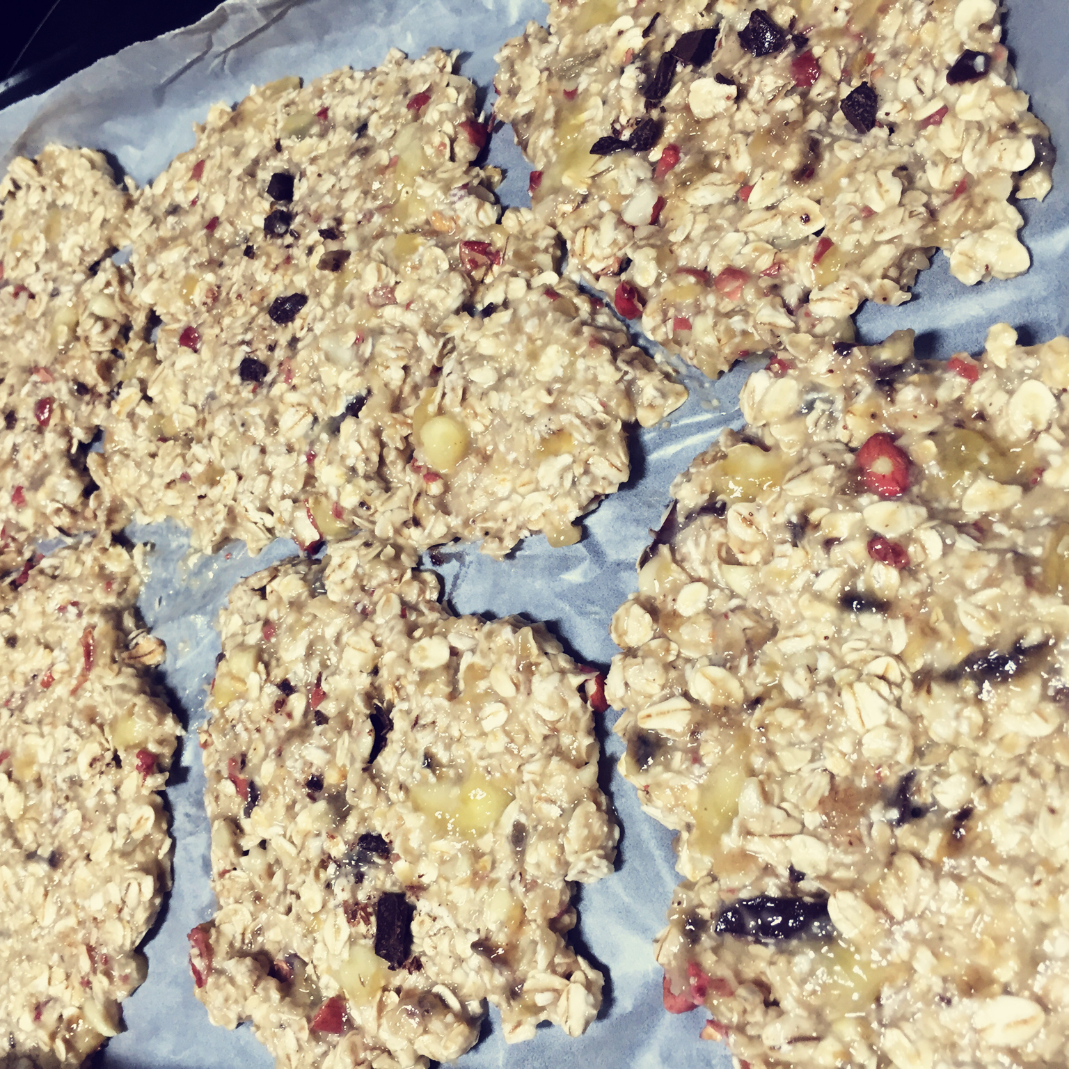 最简单的燕麦饼干（只用2种材料）免烤