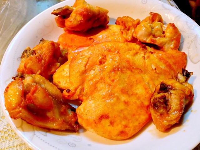 新奥尔良烤翅中