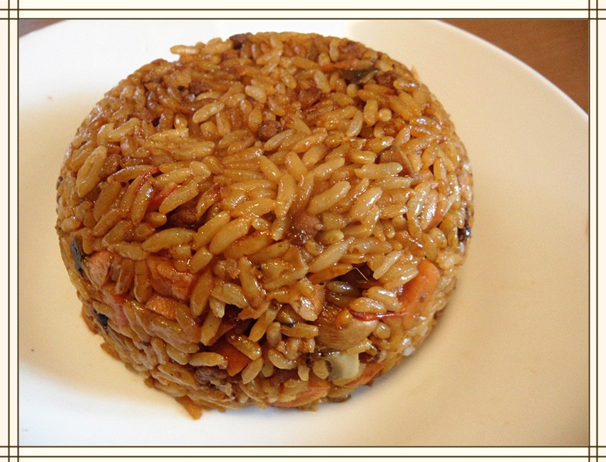 傻瓜版酱油炒饭