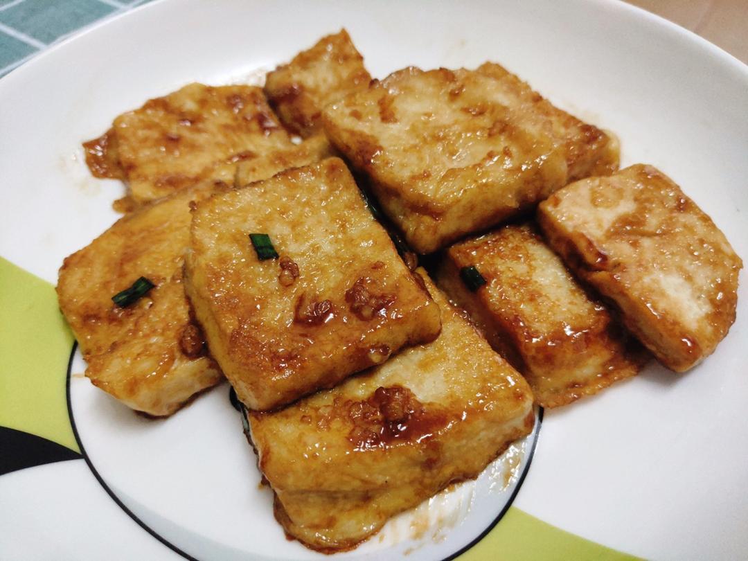 无敌好吃的香煎豆腐