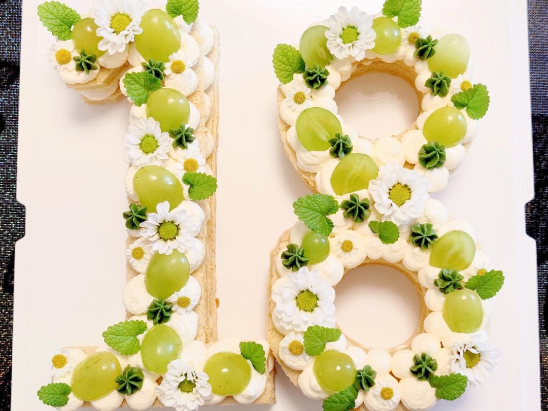 茉莉抹茶青提蛋糕