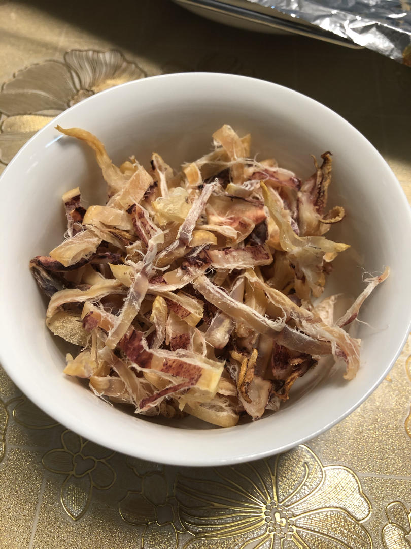 烤鱿鱼干（烤箱版）