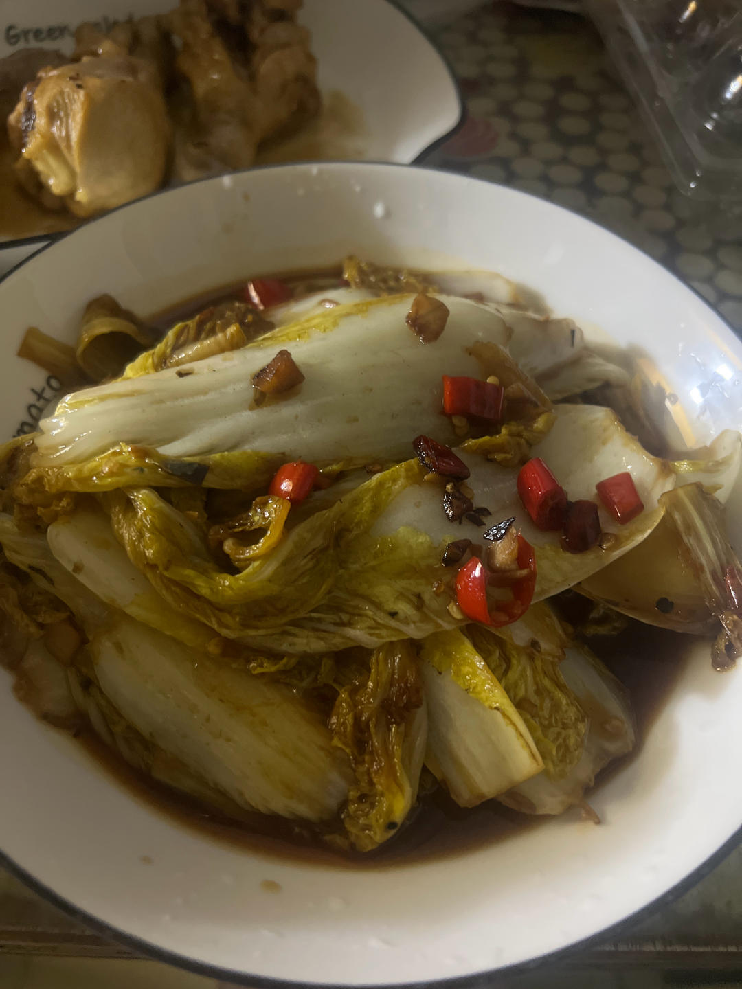 酸辣娃娃菜极简版💜