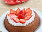 心形巧克力草莓蛋糕
