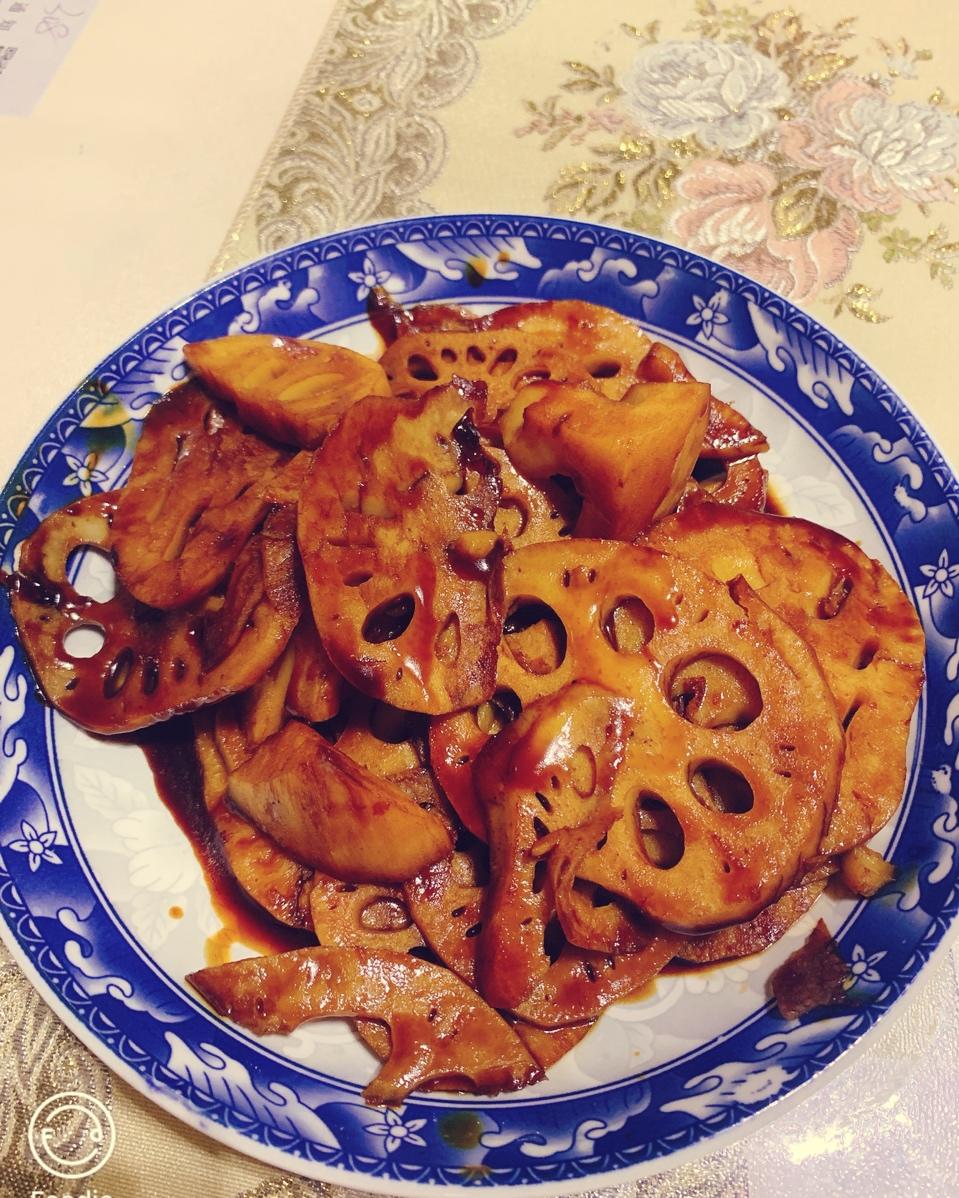 酸酸甜甜的糖醋莲藕