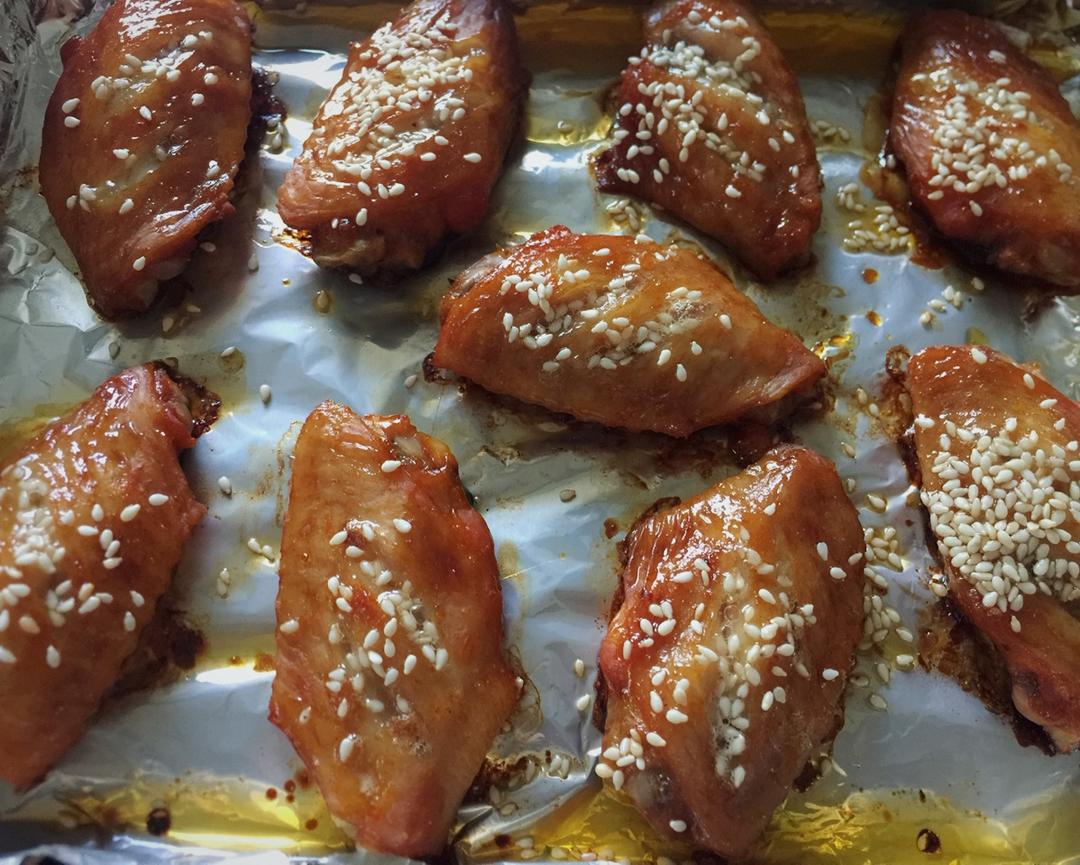 蜜汁烤鸡翅（烤箱版奥尔良烤翅）【诱食】