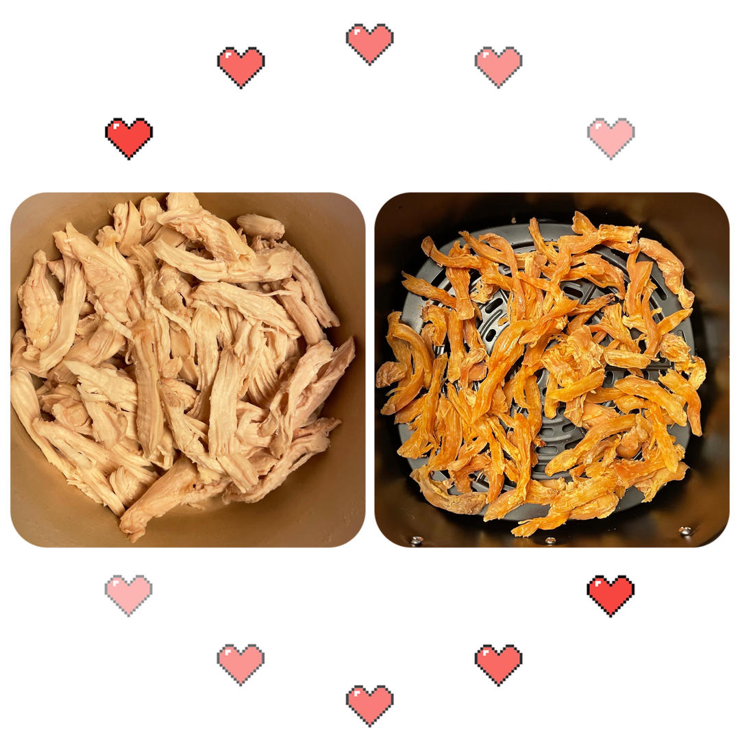 狗零食（鸡胸肉干）【空气炸锅版】
