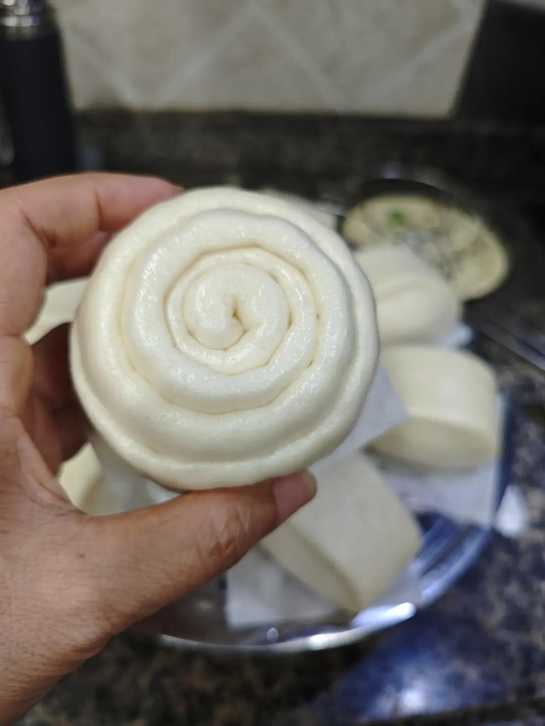 基础奶香馒头❗️阳光发酵