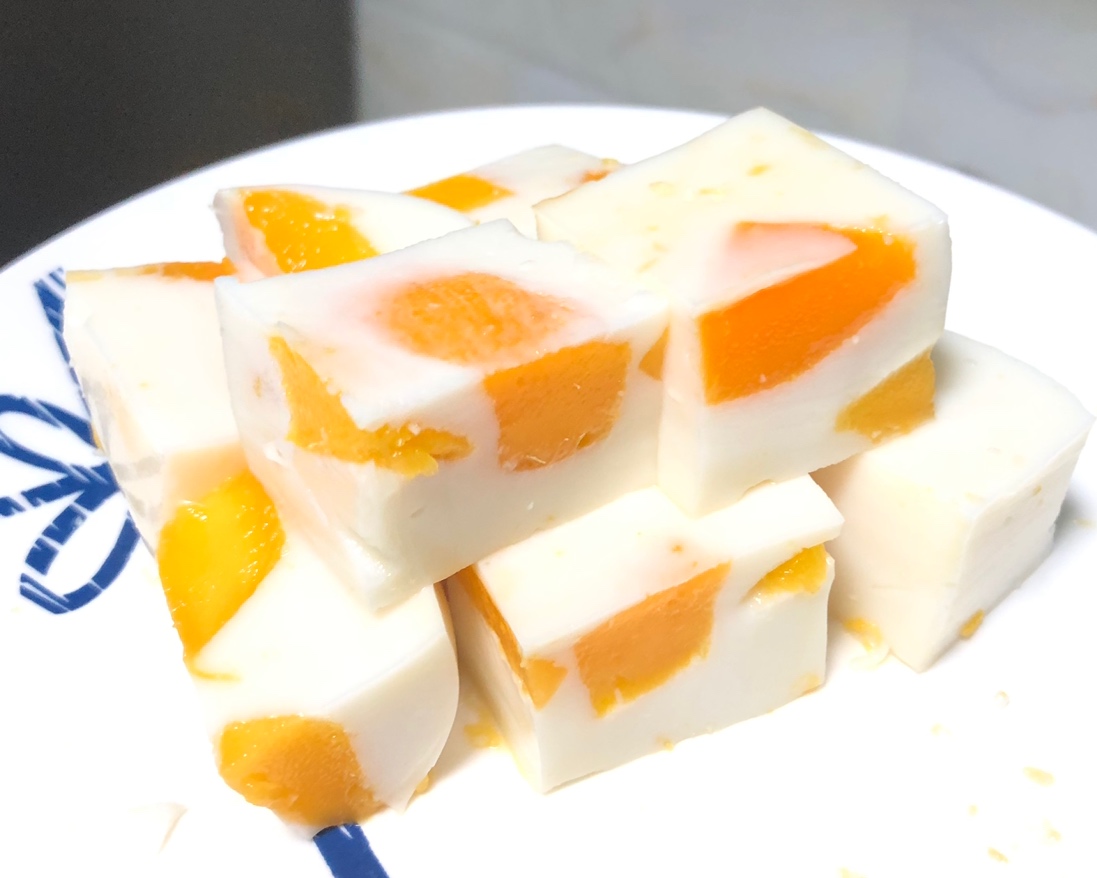 芒果椰汁糕的做法