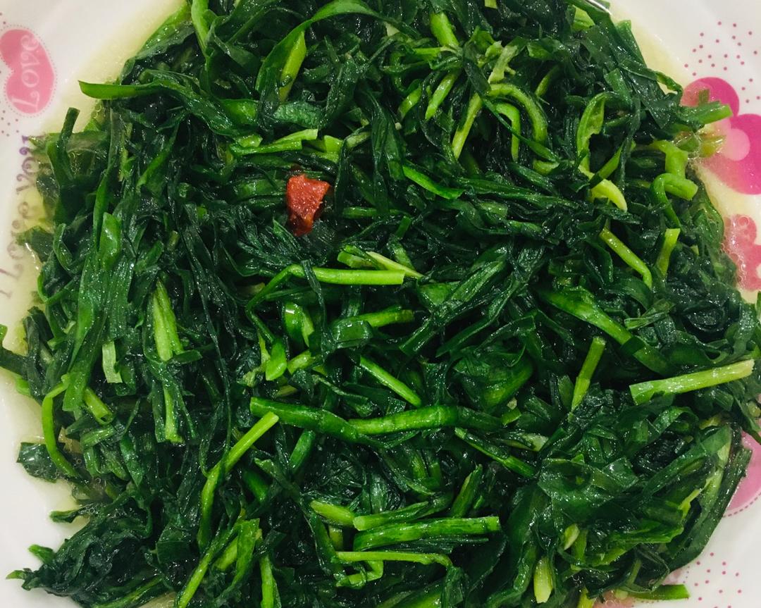 炒韭菜的做法