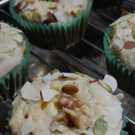 软心乳酪香蕉马芬<Banana Cream Cheese Muffins>