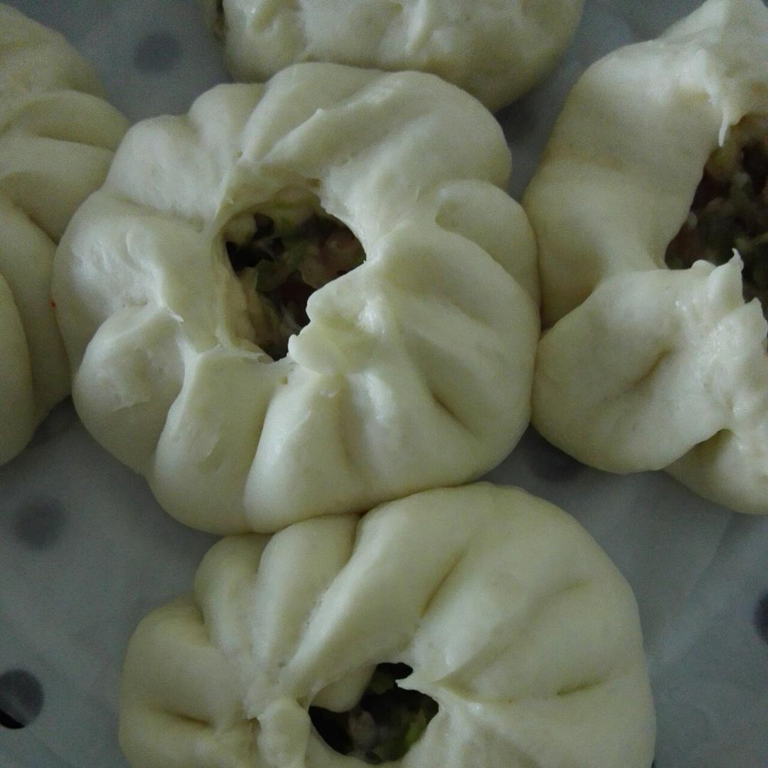 家庭手工肉馅大包子