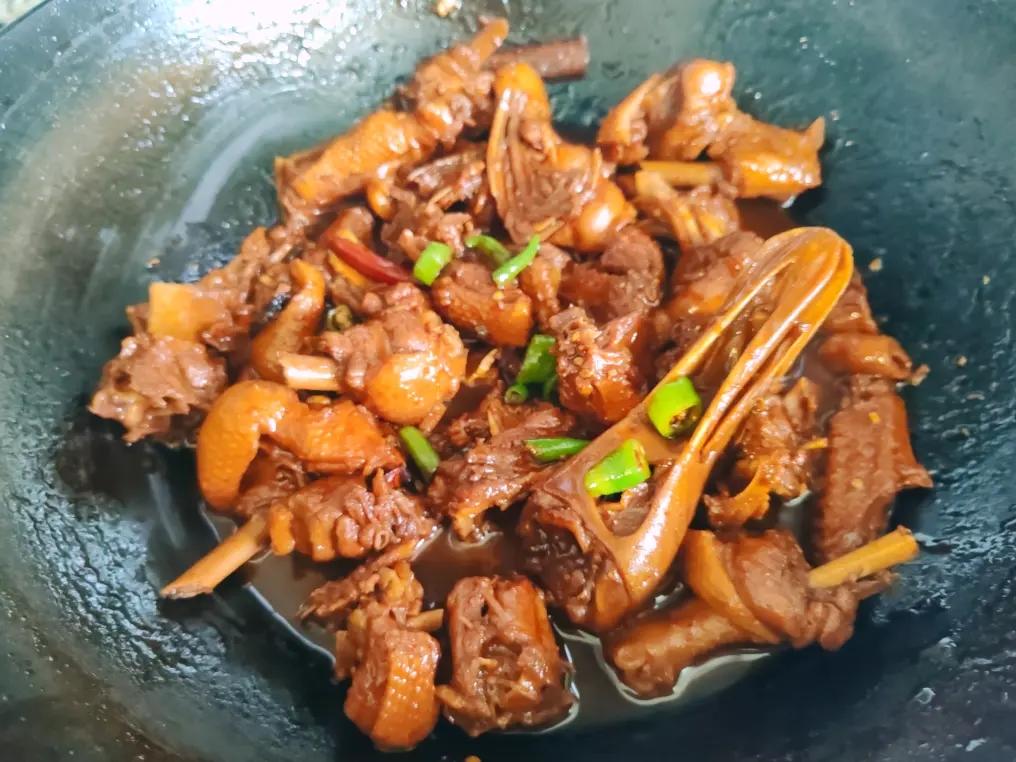 烧鸭子（重口味下饭菜）