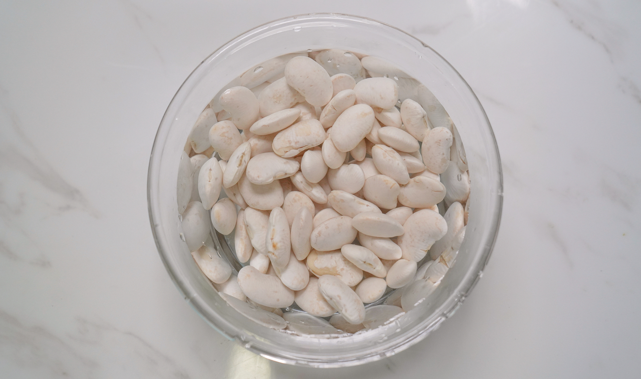 秋天的小零嘴-桂花梅香白芸豆的做法 步骤2