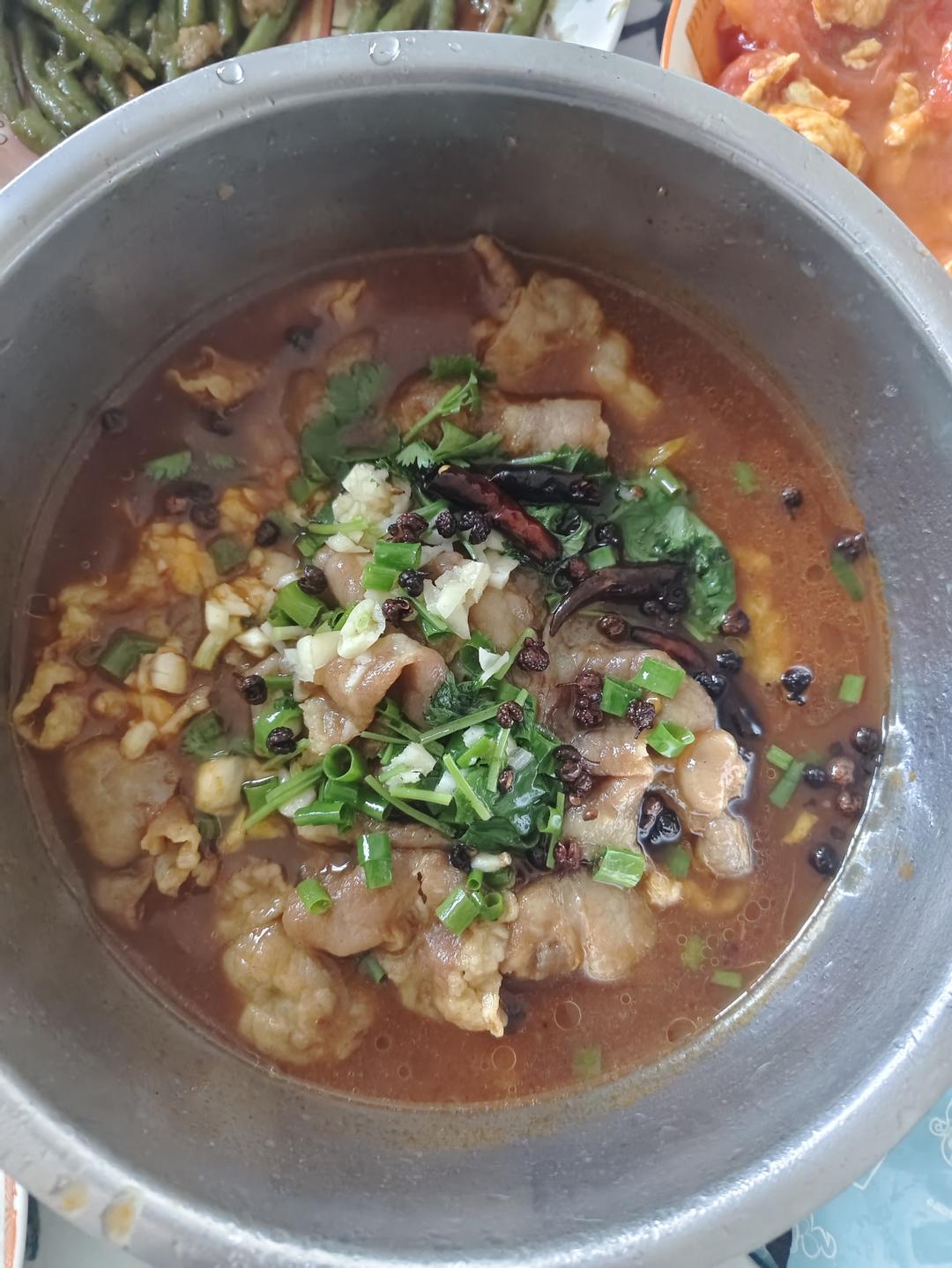 水煮肉片（肯定不翻车）