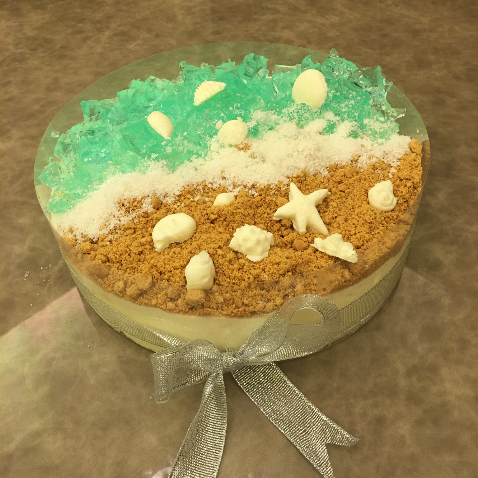 海洋酸奶慕斯蛋糕