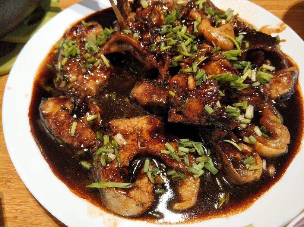 手机用户3907_aujb做的本帮烧法:红烧鮰鱼(江团)超下饭:一块鱼让你吃