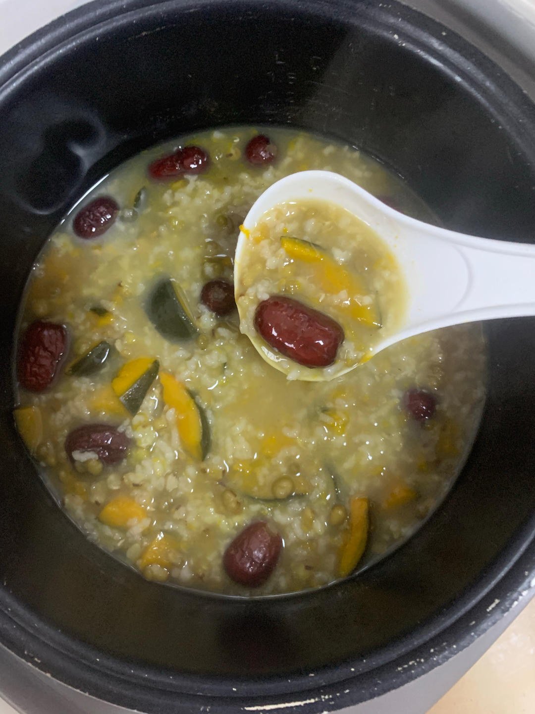 绿豆南瓜粥