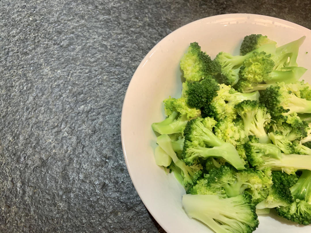 健康低脂水煮西蓝花
