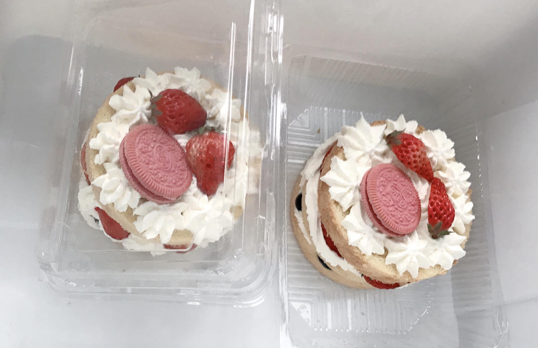 【视频食谱】4寸小戚风（2个份）