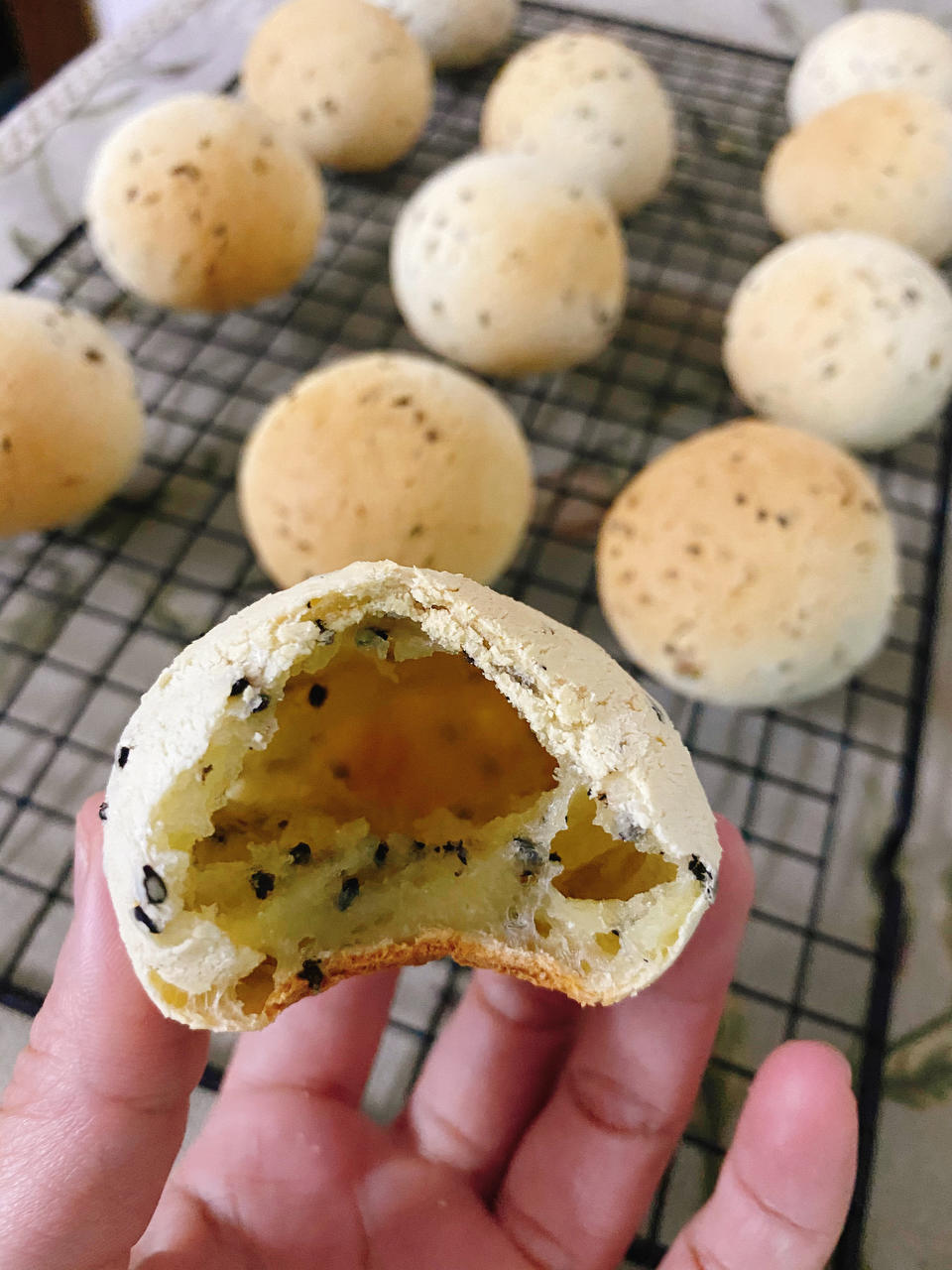 恐龙蛋麻薯面包球㊙️次次空心💯超好吃