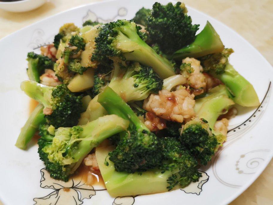 西兰花炒虾仁🍤