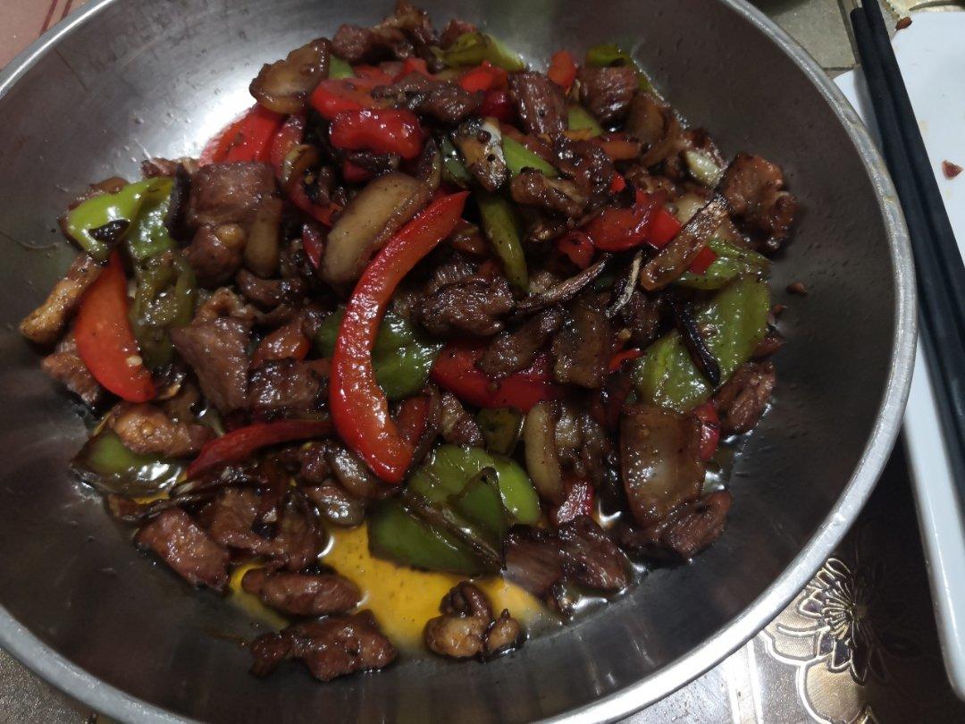 超级下饭菜青椒炒肉
