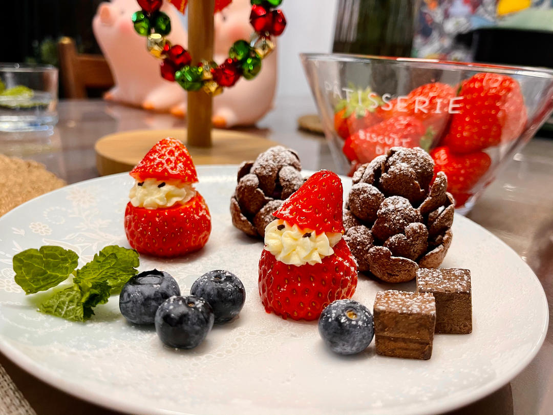 迎接圣诞，做一个可以吃的紫薯松果——健康美味