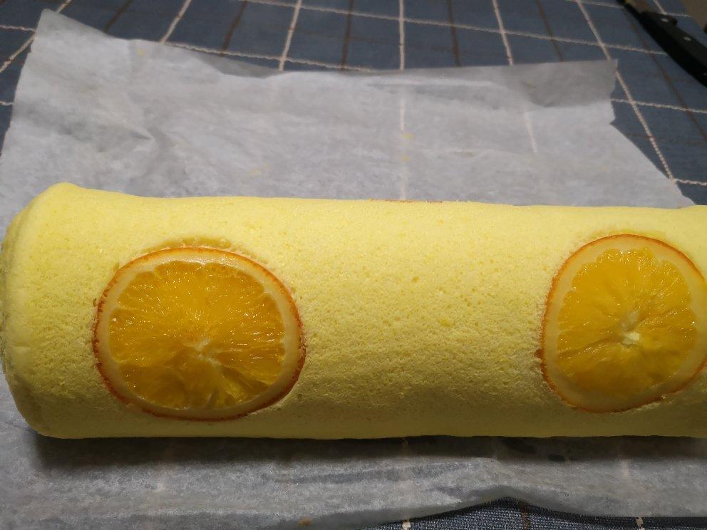 橙香蛋糕卷