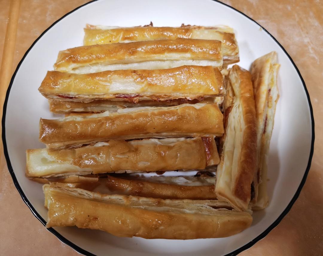 无糖千层香酥条｜法国蓝带烘焙酥皮配方