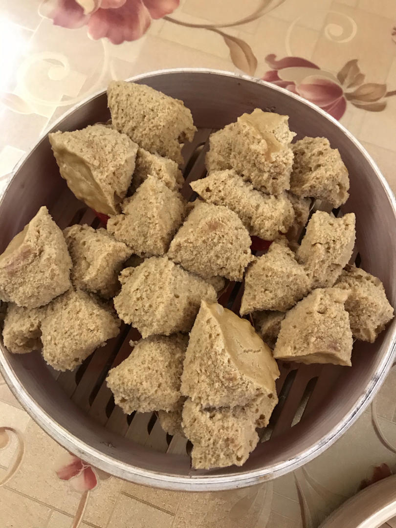 红糖开花发糕
