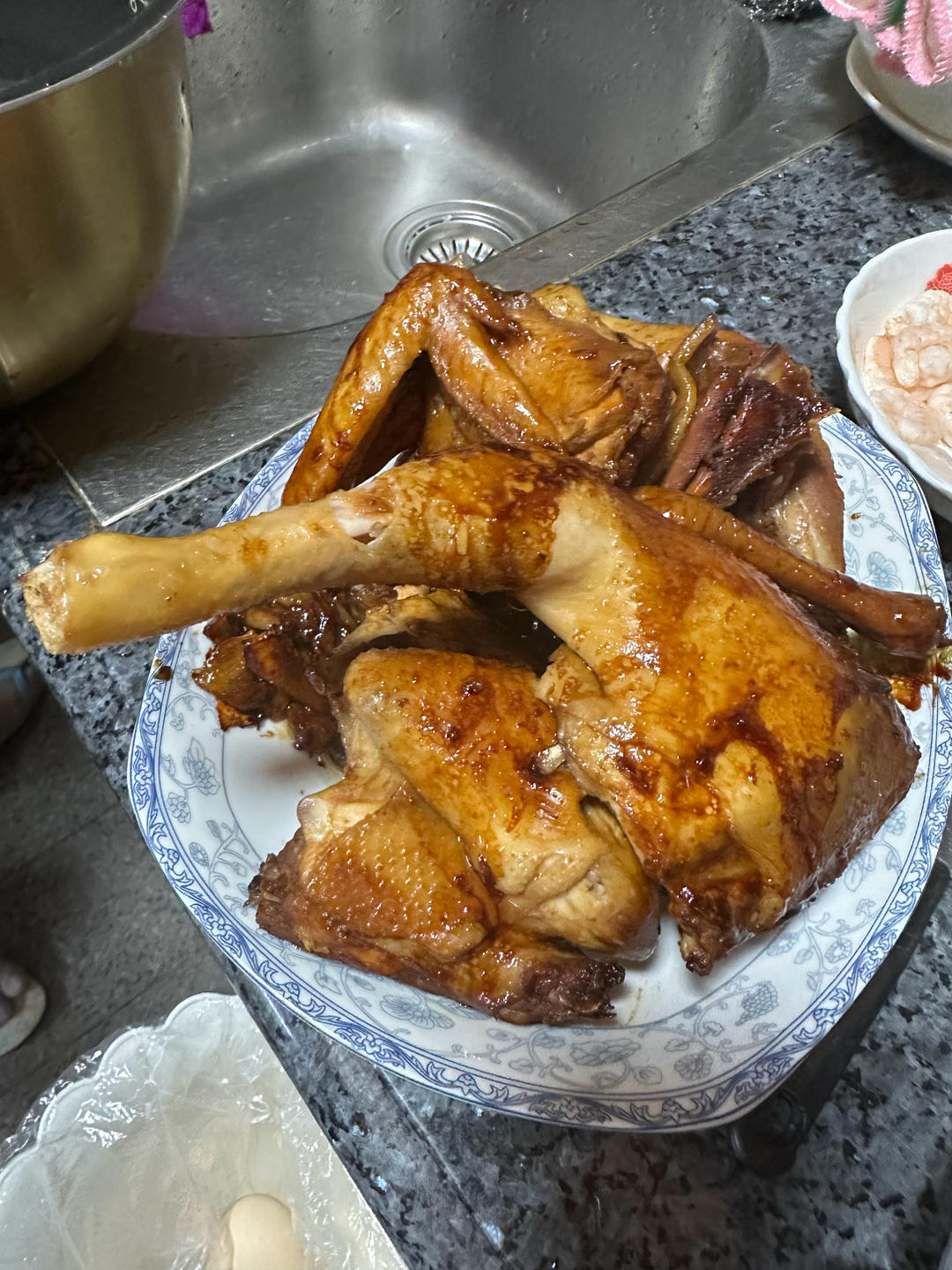 酱油手撕鸡