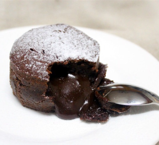 熔岩巧克力蛋糕