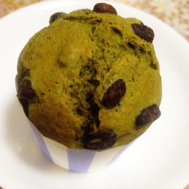 抹茶红豆玛芬
