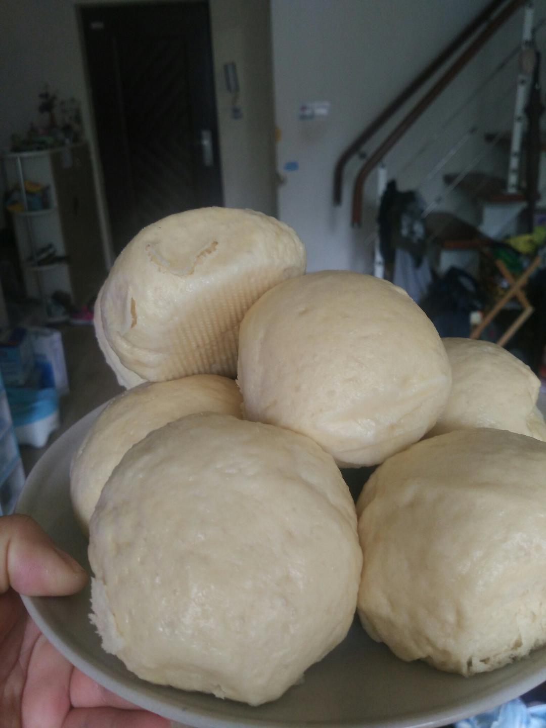 有着面包口感的红糖馒头（一次发酵）