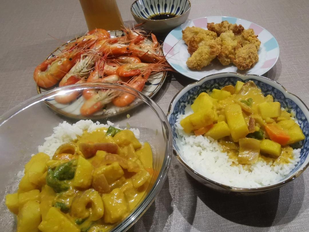 泰式咖喱鸡肉饭