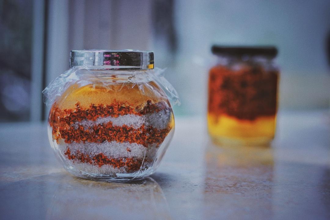 自制桂花蜜酱