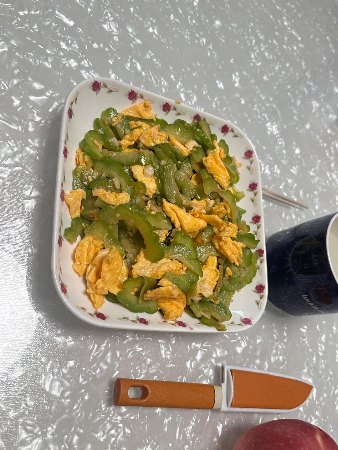 下火🔥菜苦瓜炒蛋