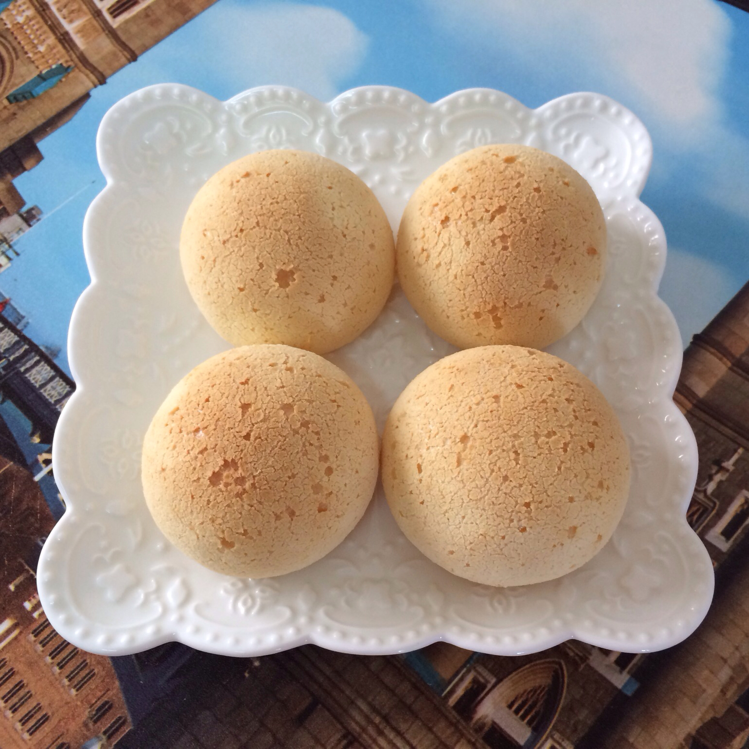 圆圈禤做的麻薯包