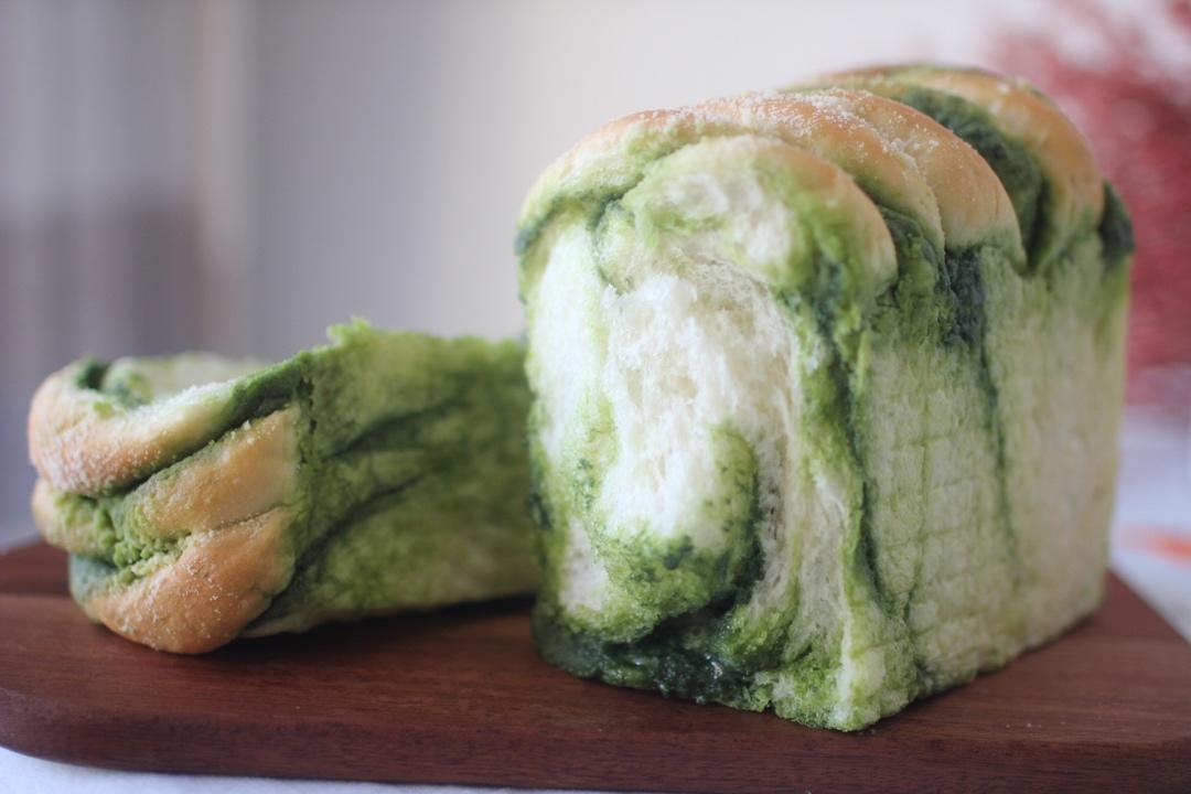 抹茶奶酥吐司