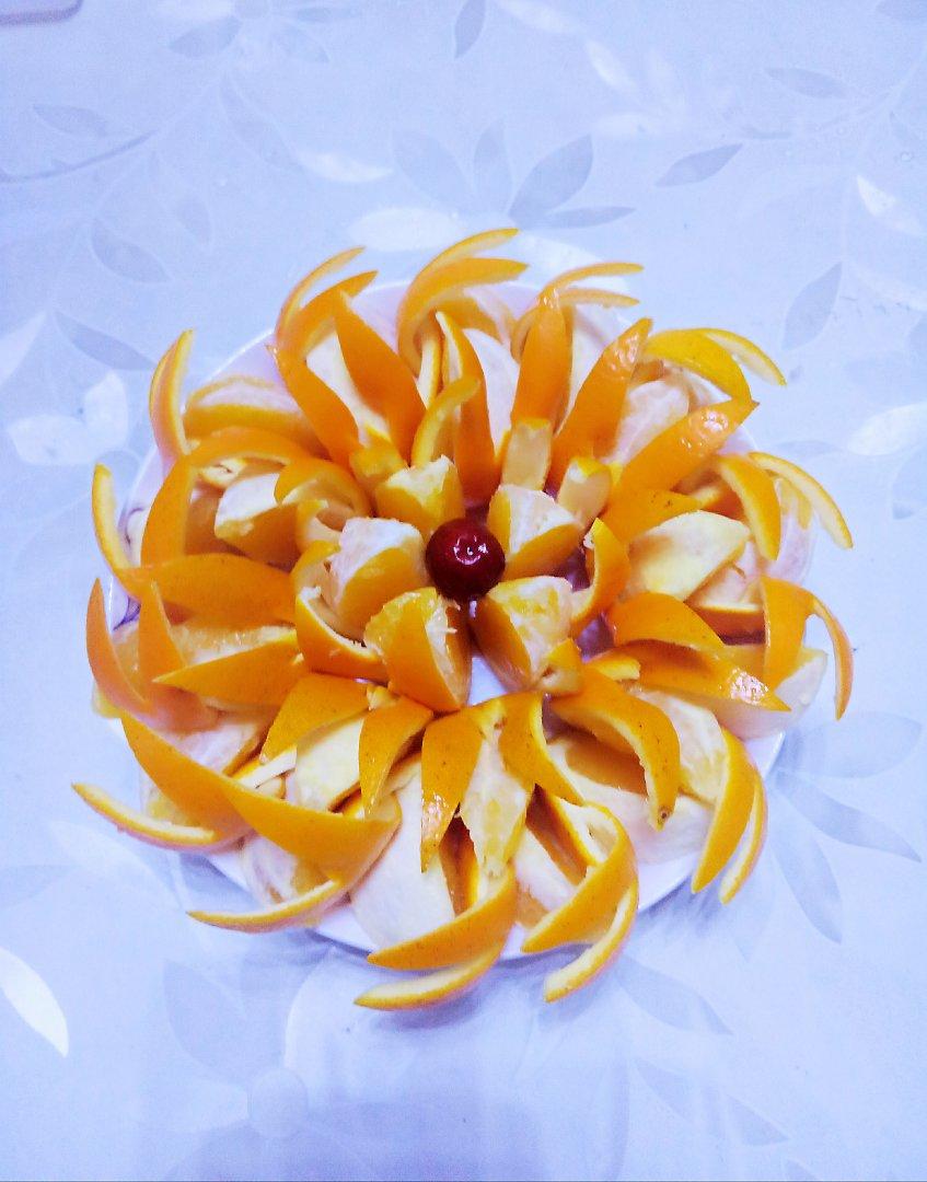 阳光下de做的【橙子拼盘】