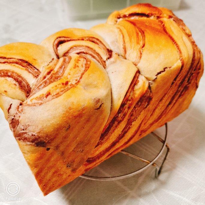 大理石红豆沙吐司